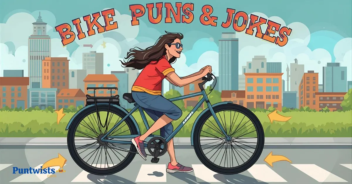 300 + Bike Puns & Jokes (Funny And One-Liner) 2026 (Puntwists)