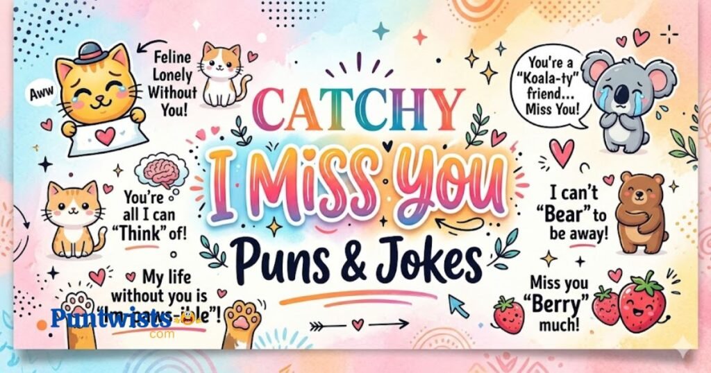 Catchy I Miss You Puns And Jokes