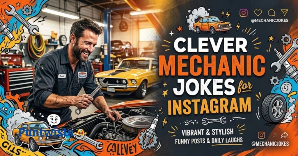 Clever Mechanic Jokes For Instagram