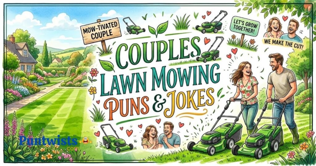 Couples Lawn Mowing Puns And Jokes