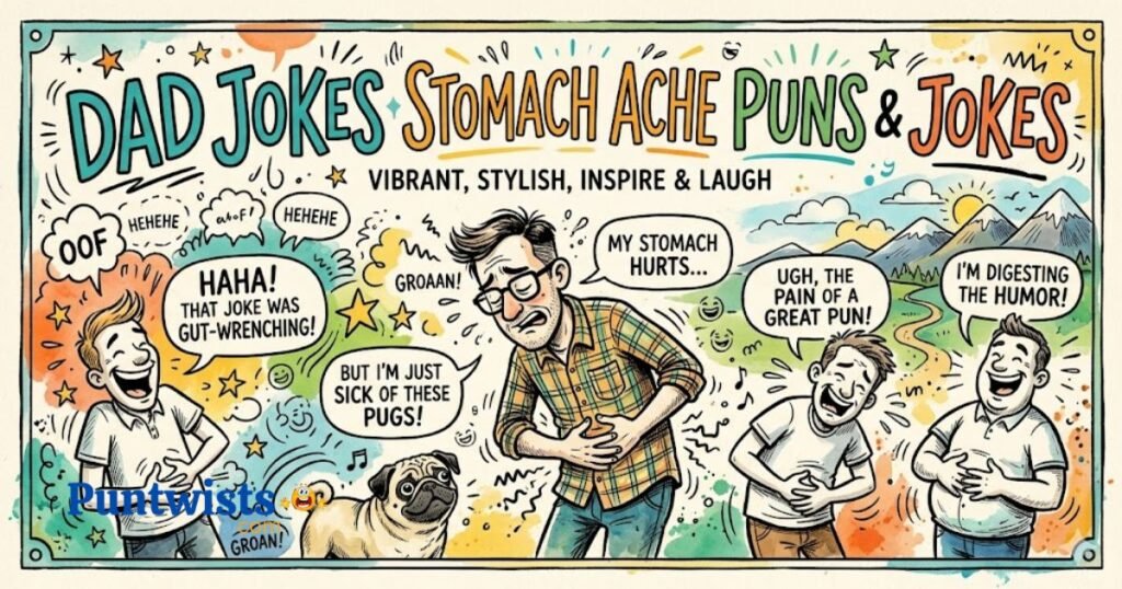 Dad Jokes Stomach Ache Puns And Jokes