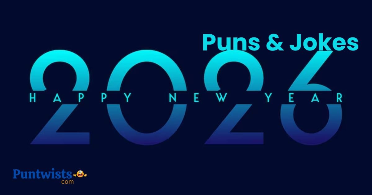 400 + Funny Happy New Year 2026 Puns & Jokes😂🎉Puntwists