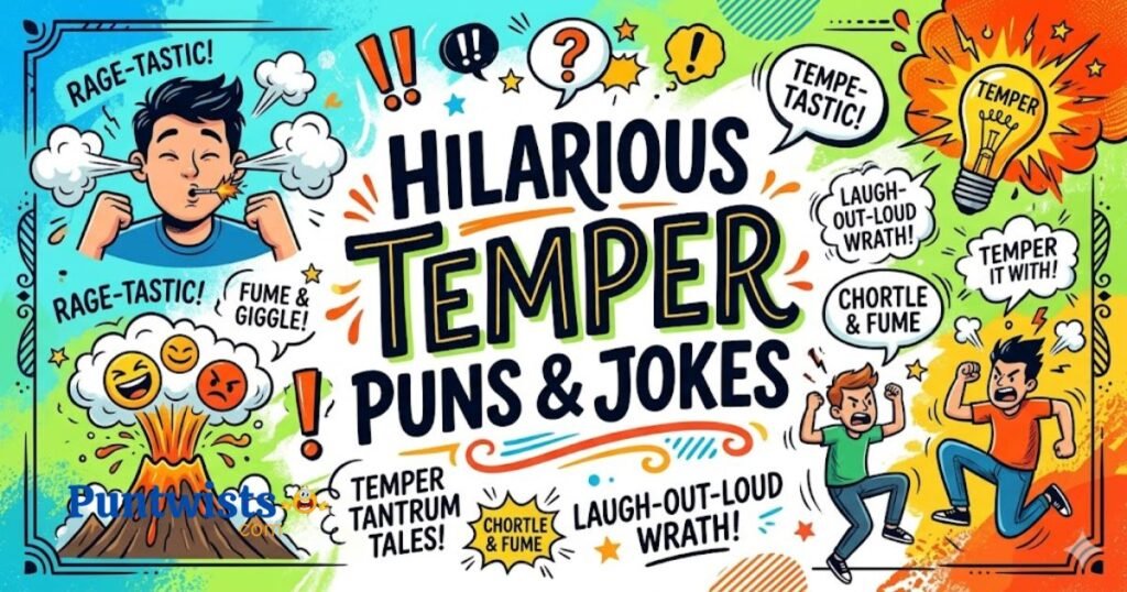 Hilarious Temper Puns And Jokes
