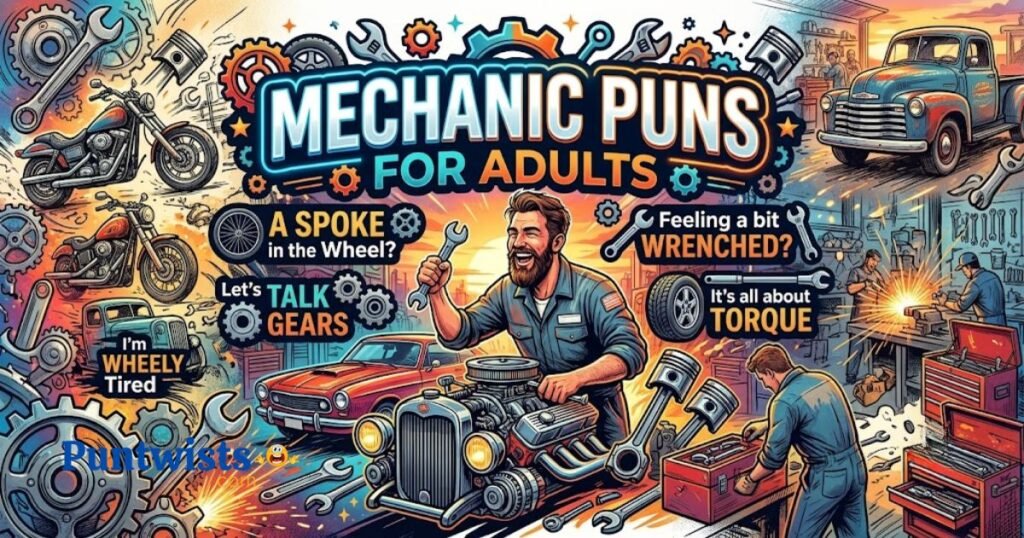 Mechanic Puns For Adults
