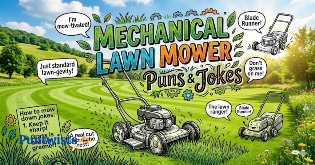 Mechanical Lawn Mower Puns And Jokes