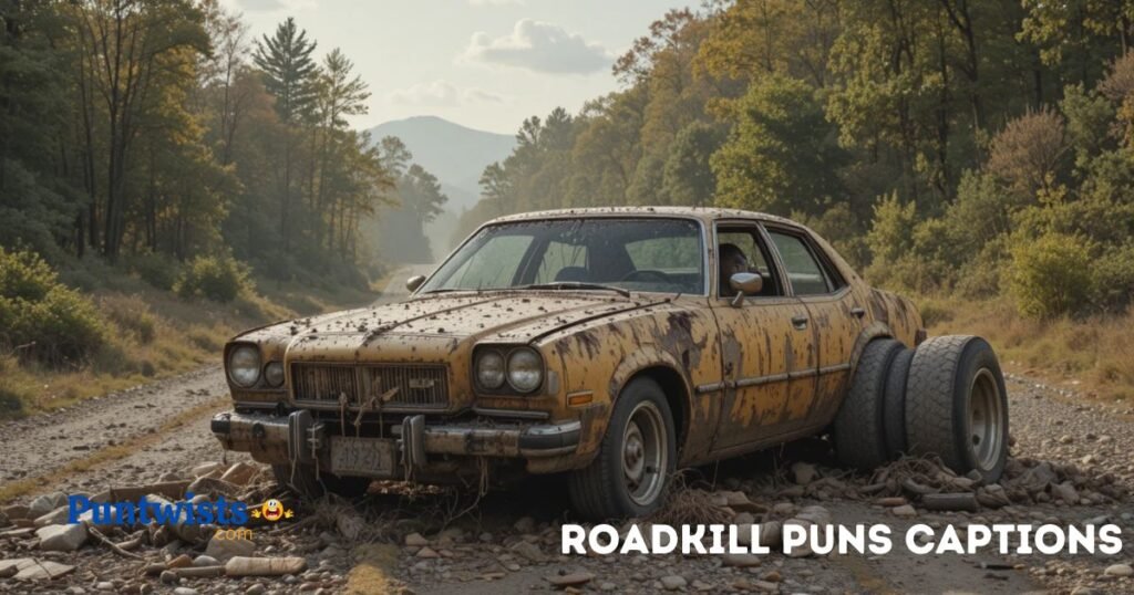 Roadkill Puns Captions