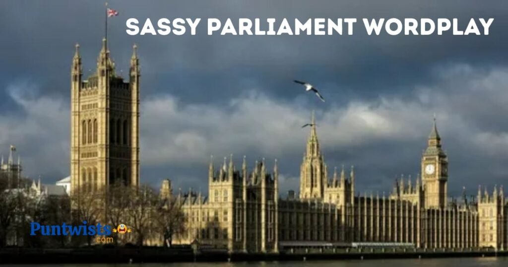 Sassy Parliament Wordplay