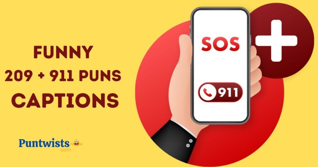 Funny 209 911 Puns Captions