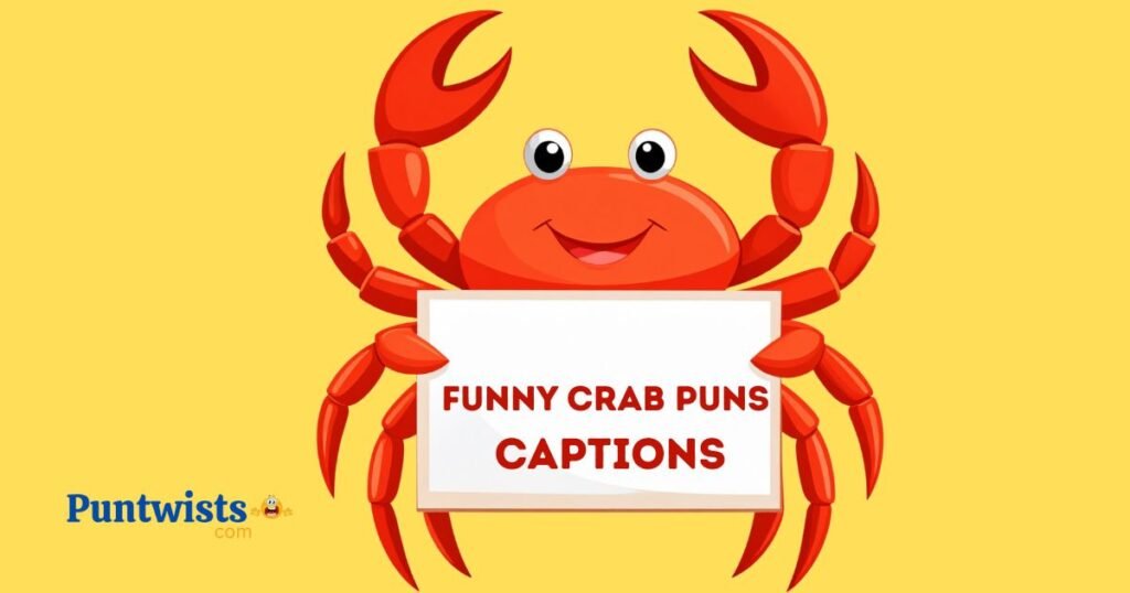 Funny Crab Puns Captions