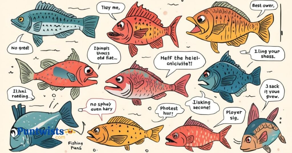 Funny Fishing Puns Captions