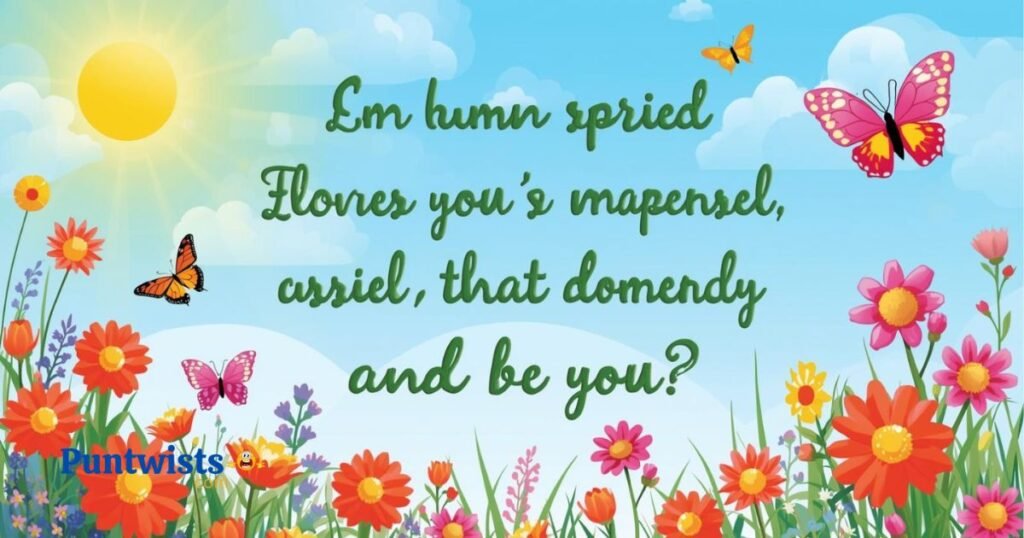 Funny Spring Puns Captions