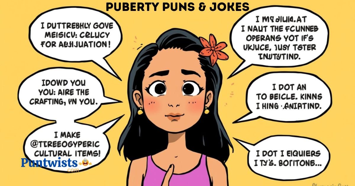 Puberty Puns And Jokes