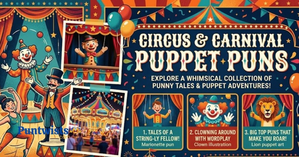Circus And Carnival Puppet Puns