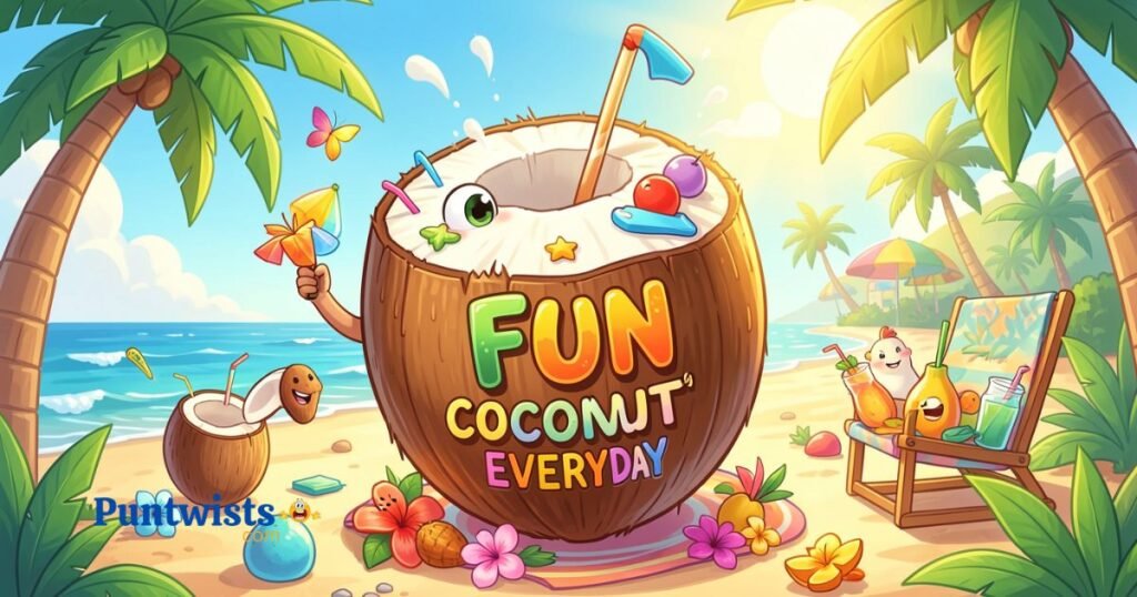 Coconut Fun In Everyday Life