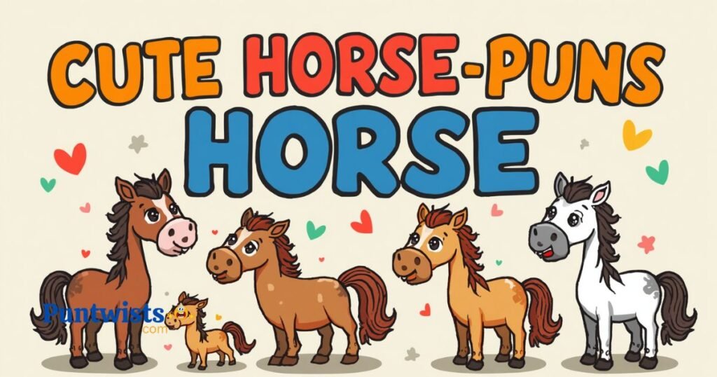 Cute Horse Puns