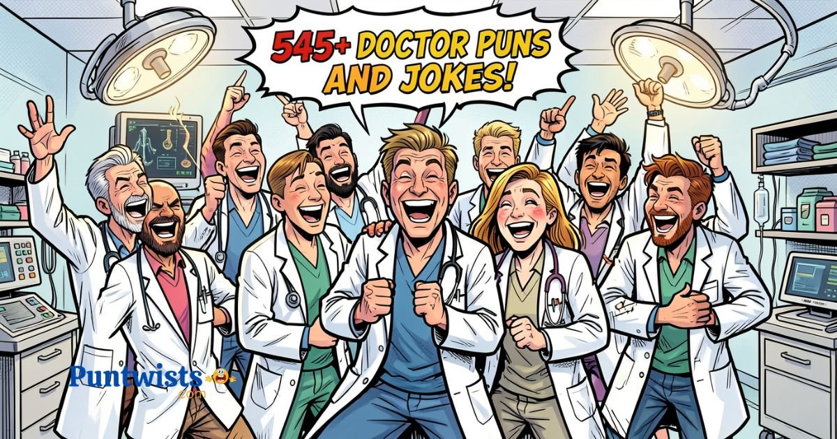 545+Doctor Puns And Jokes That’ll Make You Feel Better Instantly!