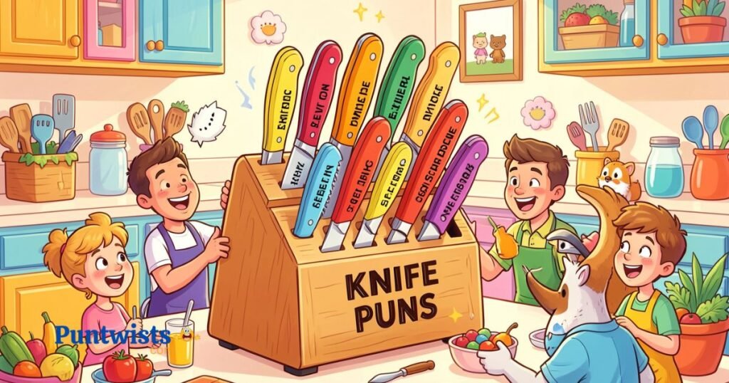 Funny Knife Puns Captions