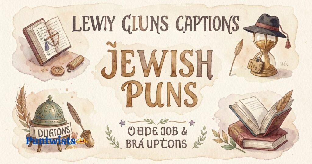 Jewish Puns Captions
