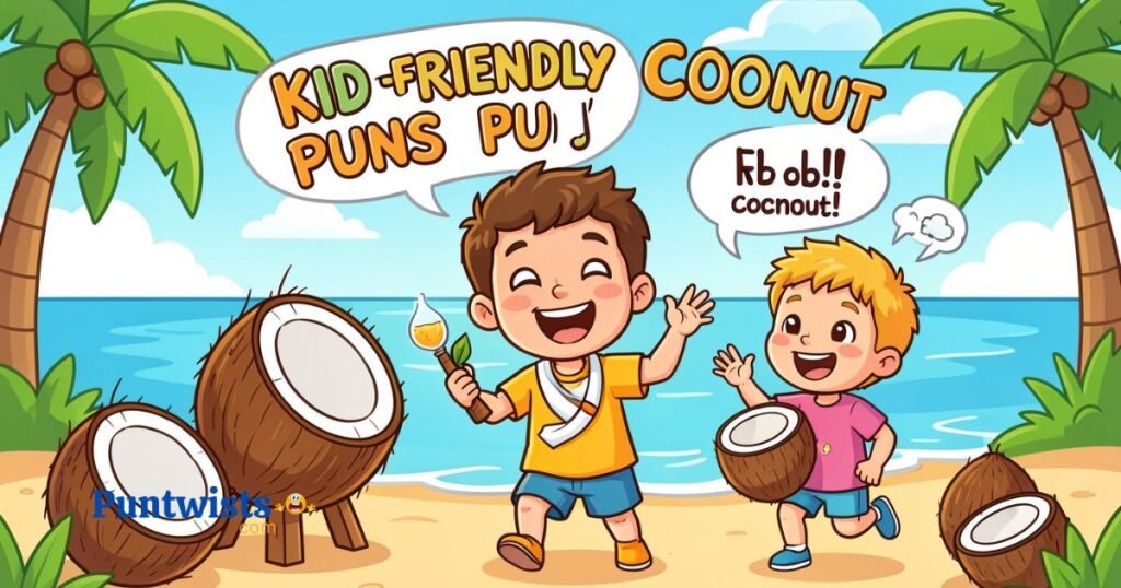 Kid Friendly Coconut Puns