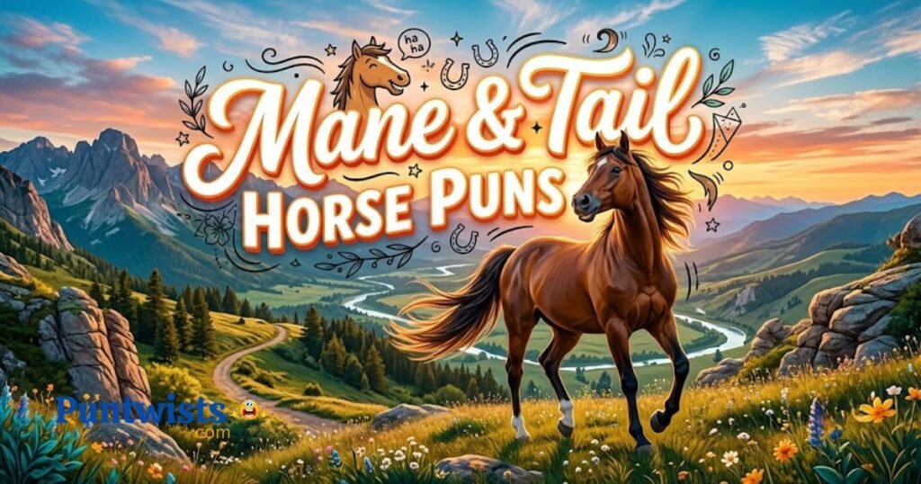 Mane And Tail Horse Puns