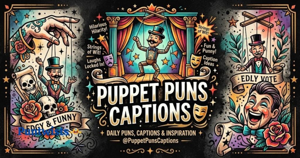 Puppet Puns Captions