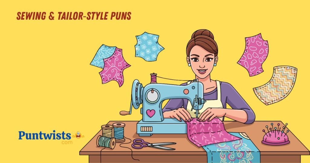 Sewing And Tailor‑style Puns