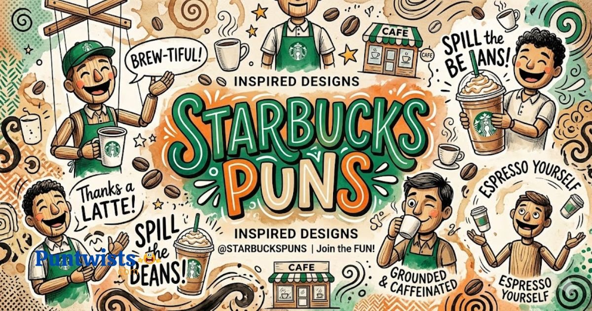 275+🍵Starbucks Puns That’ll Brew Up Laughs Everywhere! 2026