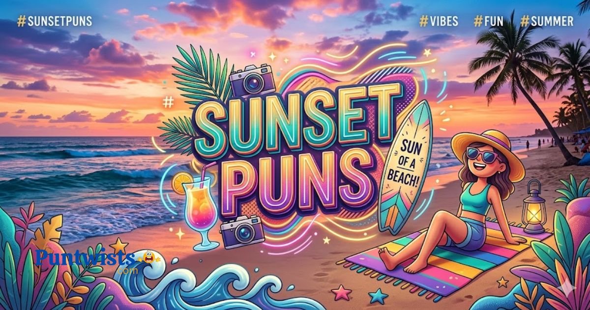 275+🌅Sunset Puns For Captions & Quotes For Instagram! 2026 
