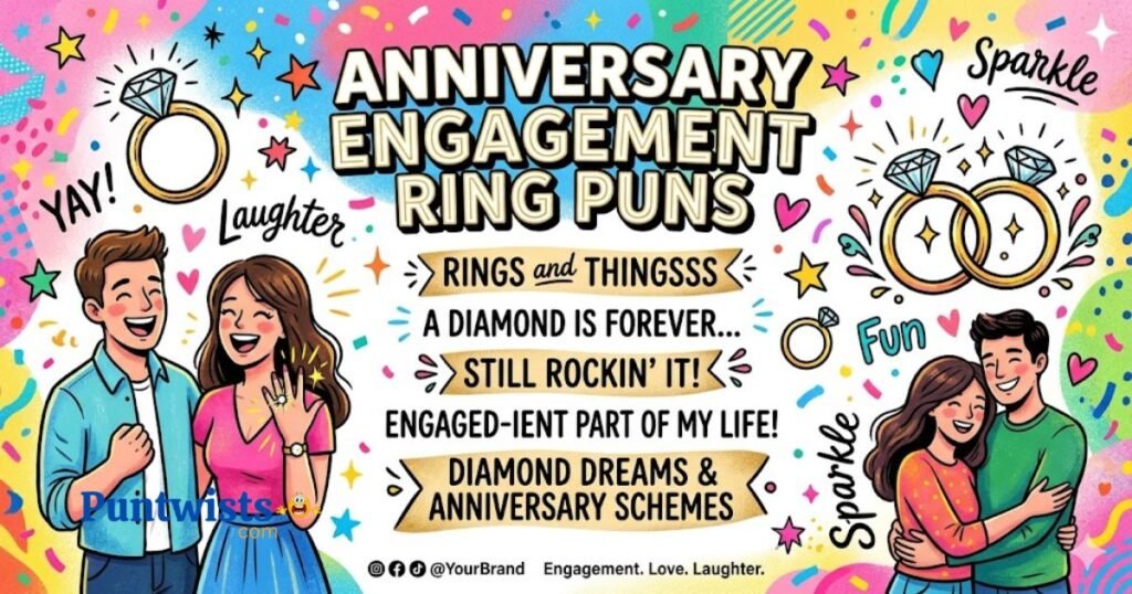 Anniversary Engagement Ring Puns