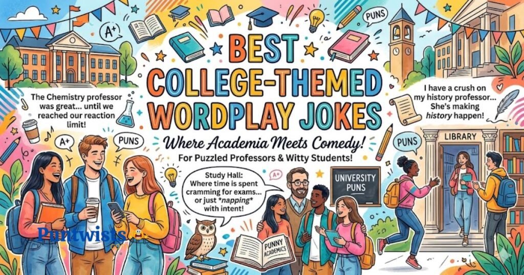 Best College Themed Wordplay Jokes