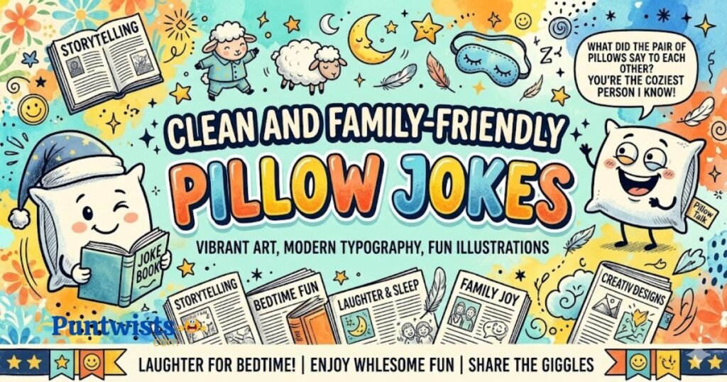 Clean And Family Friendly Pillow Jokes