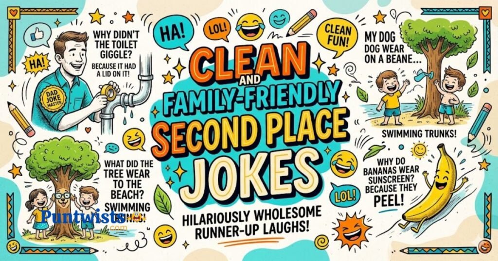 Clean And Family Friendly Second Place Jokes