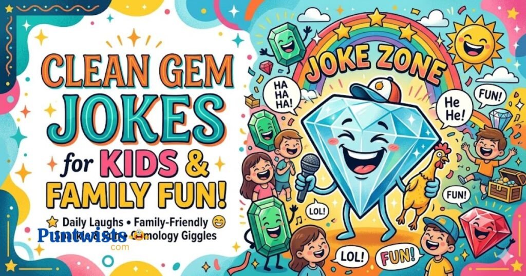 Clean Gem Jokes For Kids And Family Fun