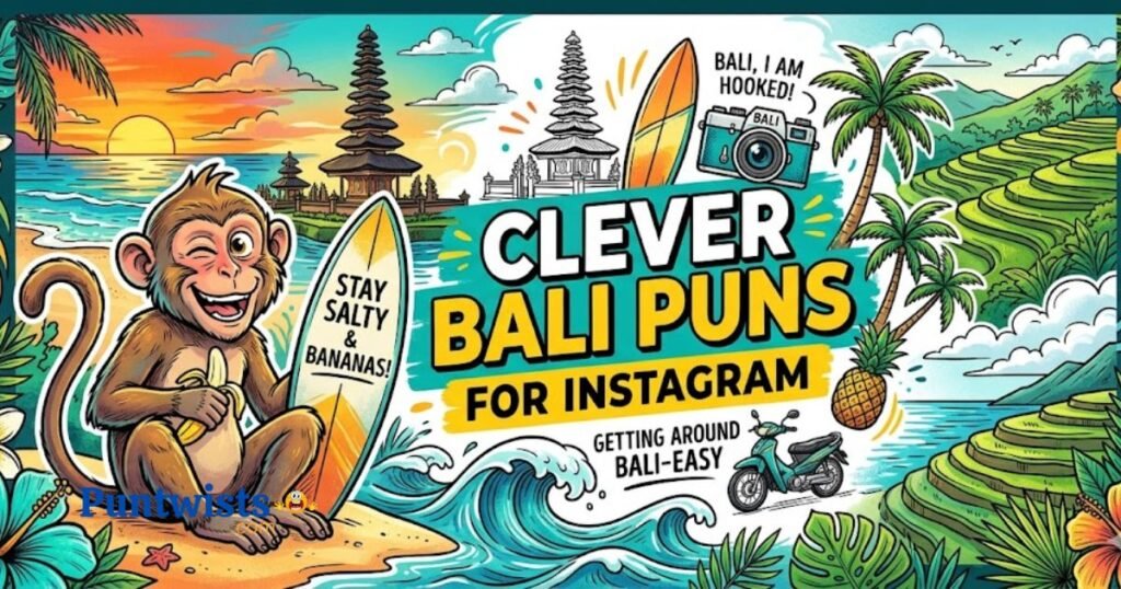 Clever Bali Puns For Instagram