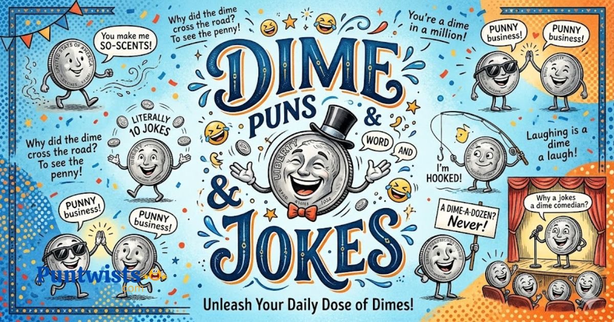 215+🪙Dime Puns & Jokes That Are Worth Every Penny!
