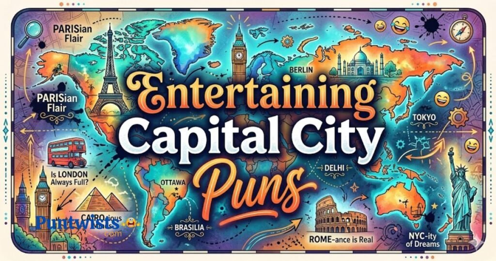 Entertaining Capital City Puns