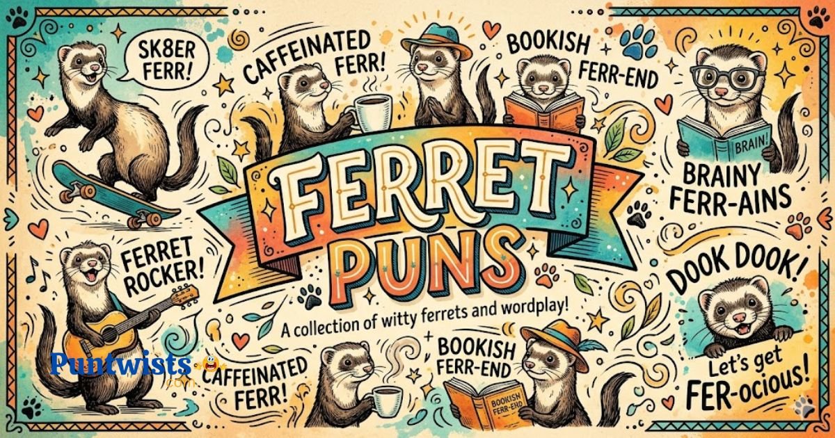 165 +🐾Ferret Puns That’ll Steal Your Heart (and Socks!) 2026
