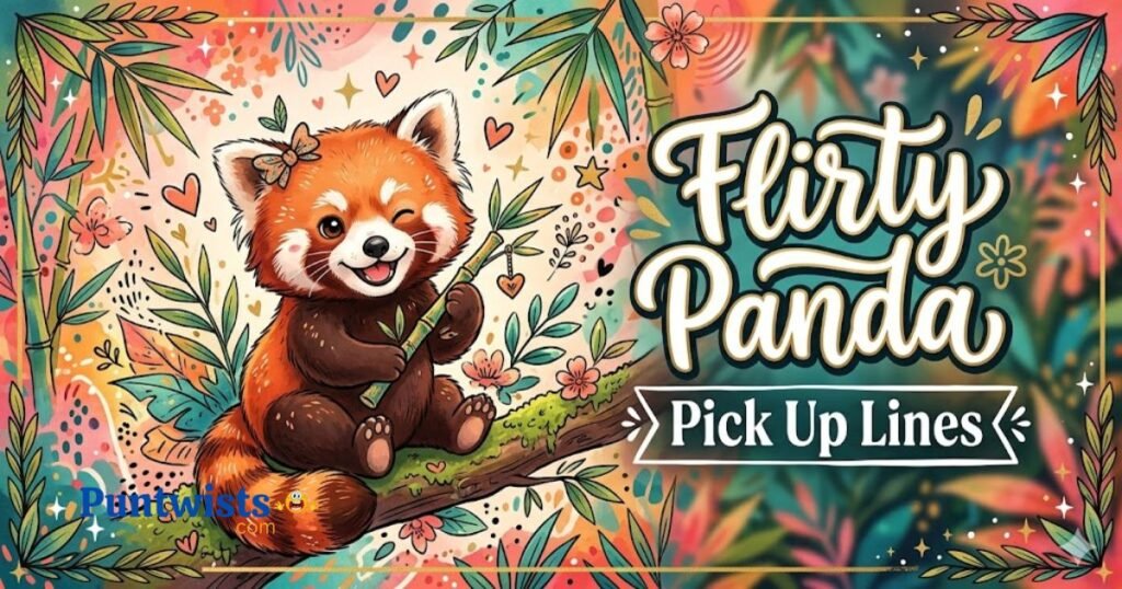 Flirty Panda Pick Up Lines