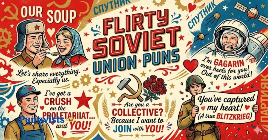 Flirty Soviet Union Puns