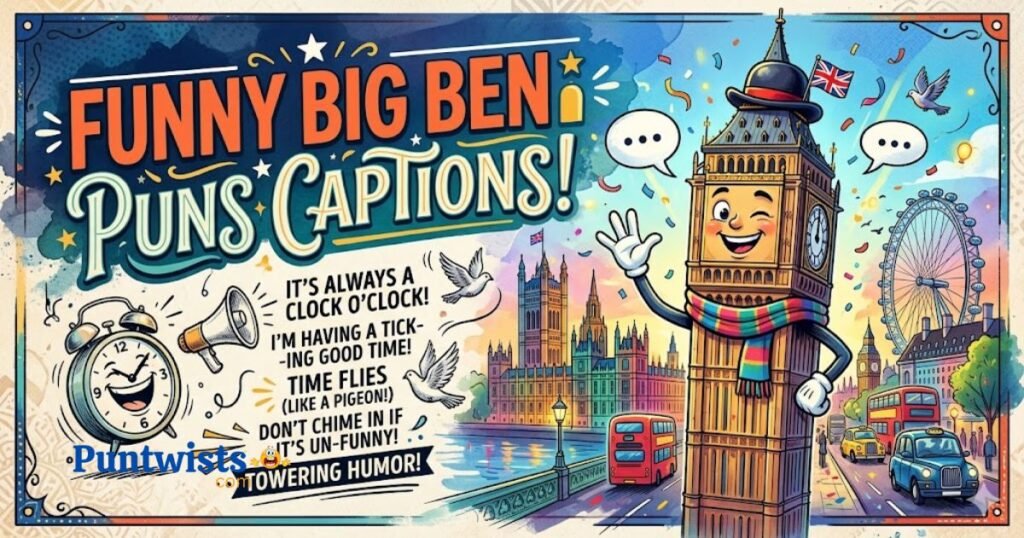 Funny Big Ben Puns Captions