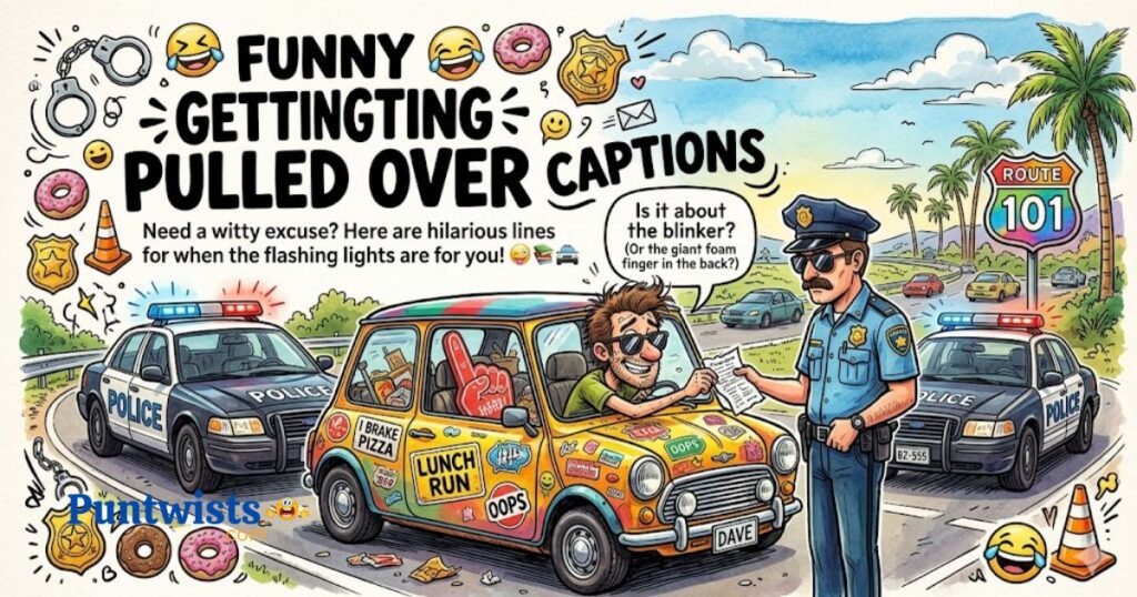 Funny Getting Pulled Over Captions