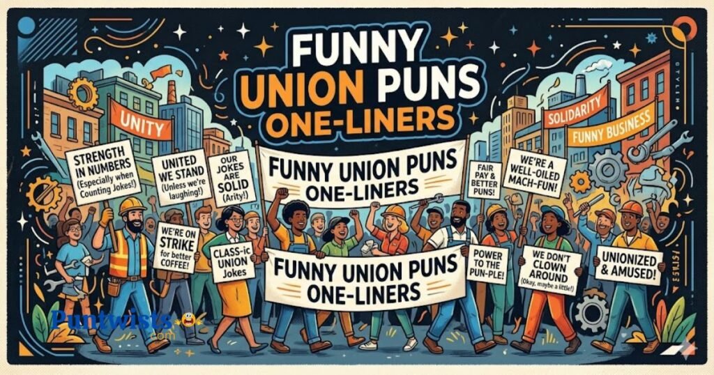 Funny Union Puns One Liners