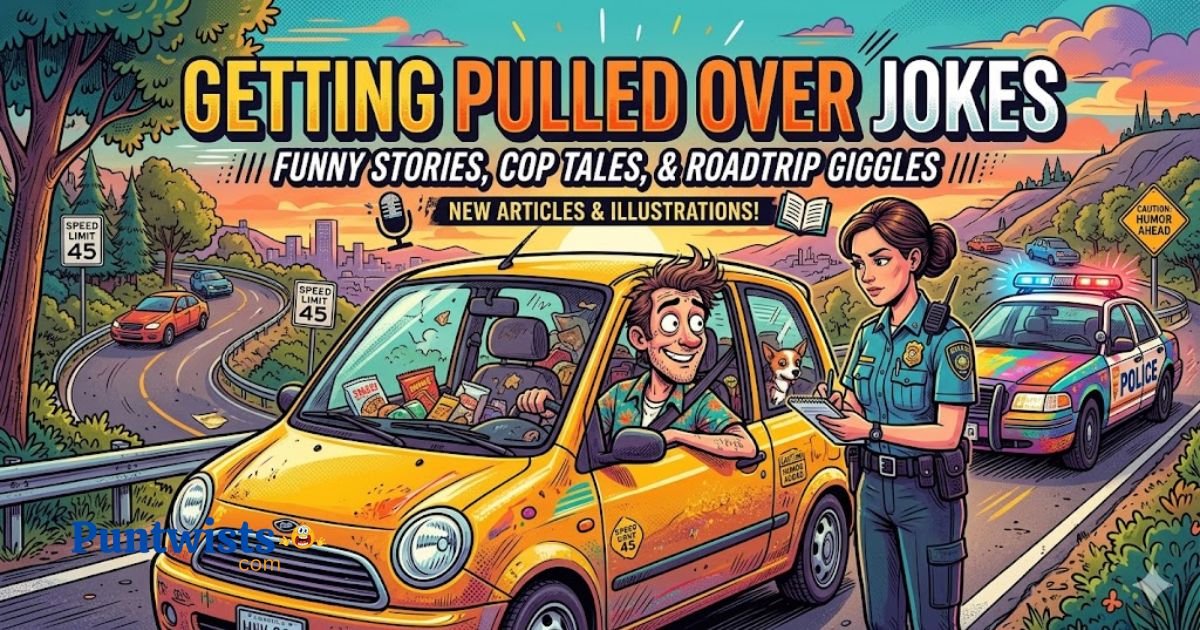 225+Getting Pulled Over Jokes Laugh-Worthy Pulled Over Jokes!