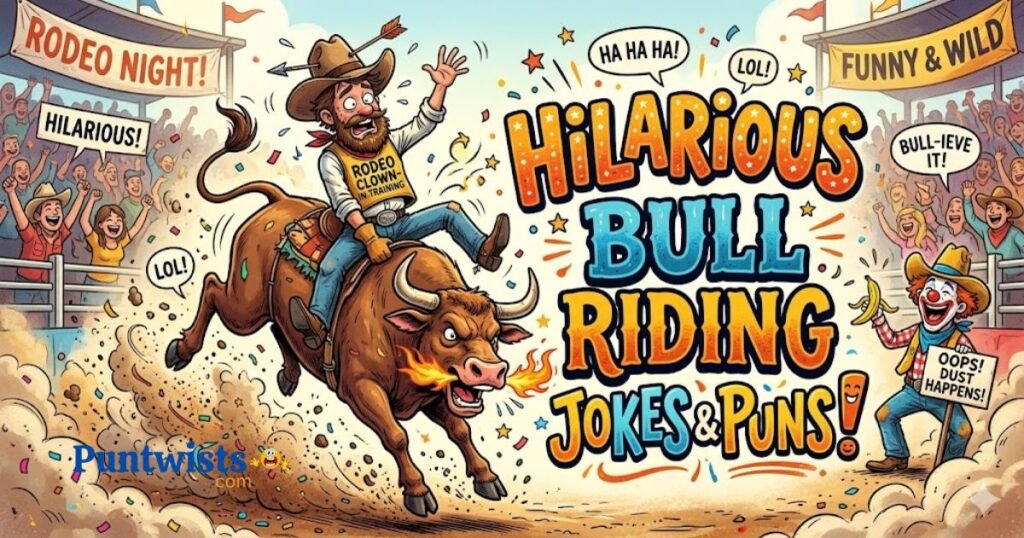Hilarious Bull Riding Jokes And Puns
