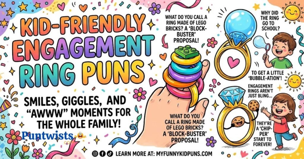 Kid Friendly Engagement Ring Puns