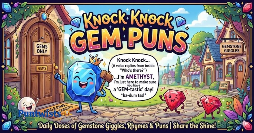 Knock Knock Gem Puns