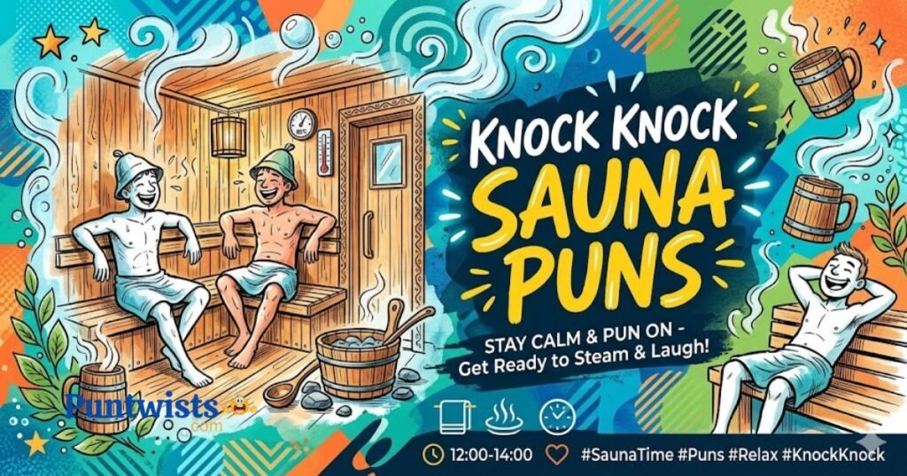 Knock Knock Sauna Puns