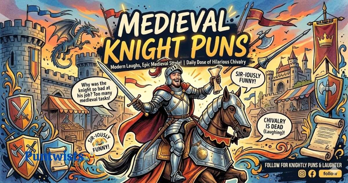 395-knight-puns-funny-clever-one-liner-2026-puntwists