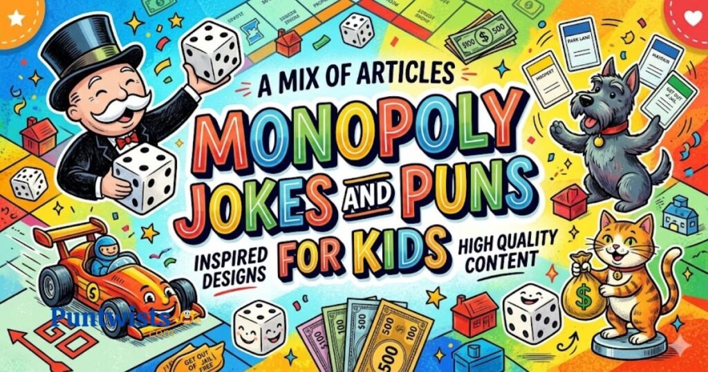 Monopoly Jokes And Puns For Kids
