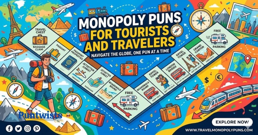 Monopoly Puns For Tourists And Travelers